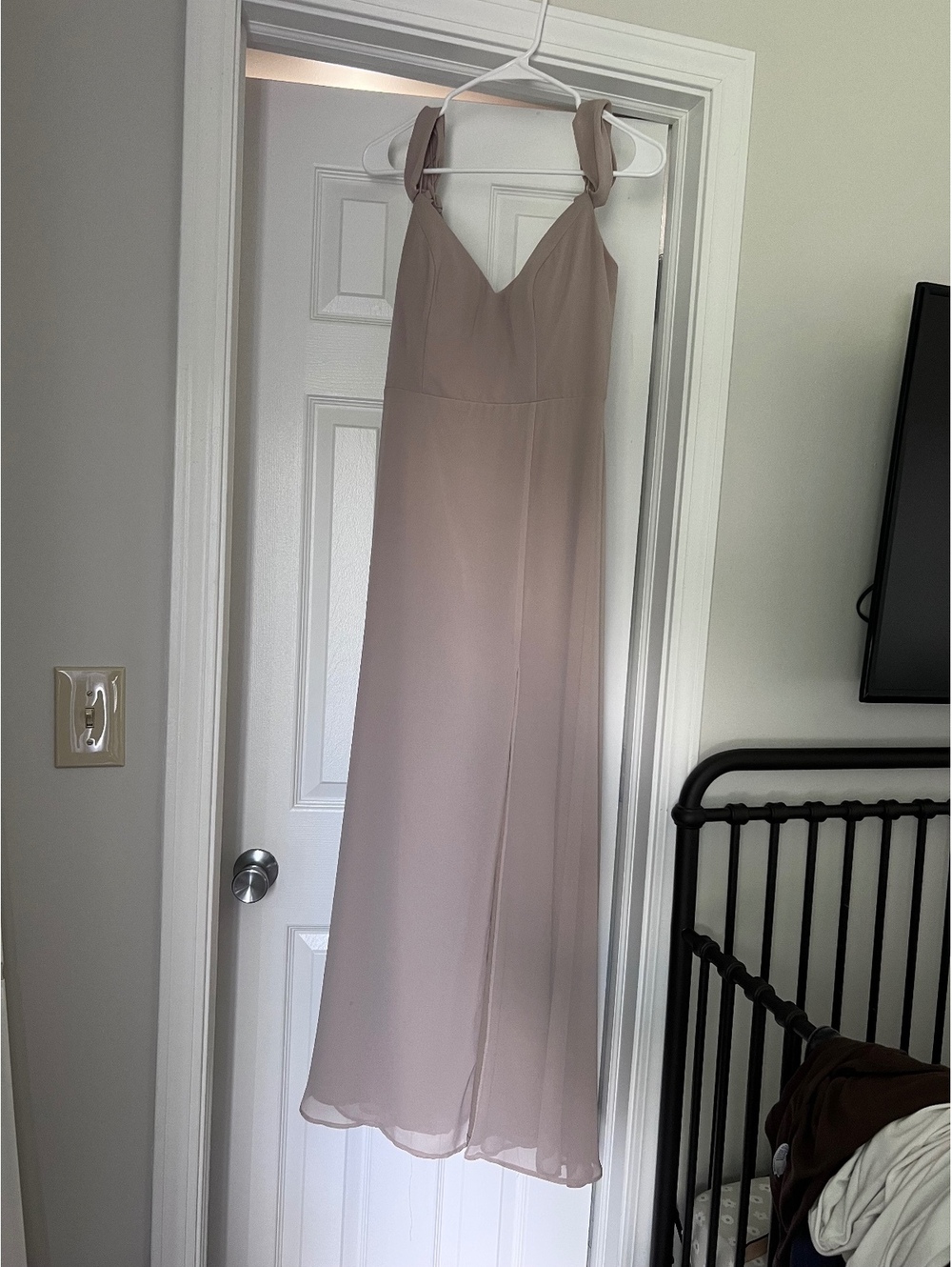 #LEVKOFF Women's Medium Blush Pink bridesmaids dress